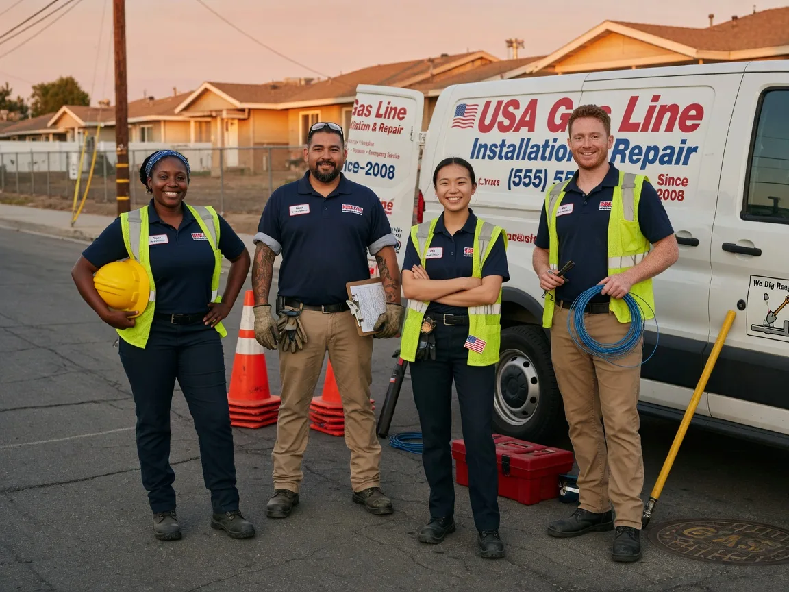 Gas Line Installation company in Waubay, SD